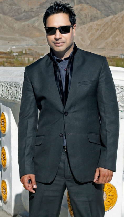 SVSB at Leh Shanti Stupa in Ladakh Indian Himalayan Region Himalayan Arc 2400 Kms